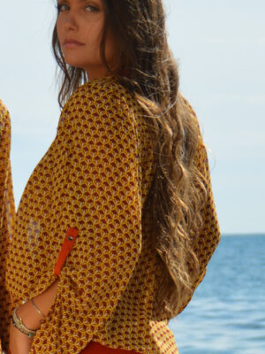 Chemise Etienne Jaune Terra Cotta