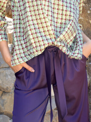 Pantalon Mallouille Violet