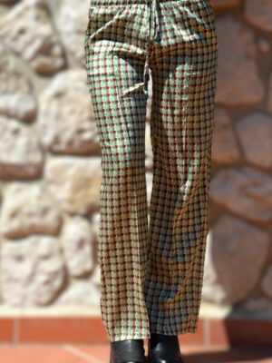 Pantalon Mallerie losange multi