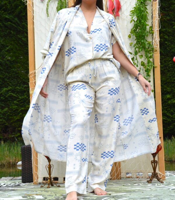 Pantalon Paola coton grecque