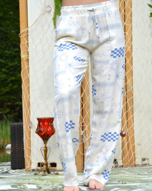 Pantalon Paola coton grecque